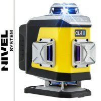 Laser krzyżowy CL4B 4x360 Nivel System + Statyw aluminiowy SJJ-M1-EX