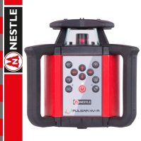 Niwelator obrotowy PULSAR HV-R Nestle + Statyw aluminiowy CTP104 Leica + Łata laserowa 2,4m SurvGeo 