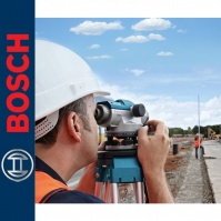 Niwelator optyczny serii Bosch GOL 20D / 26D / 32D