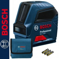 Poziomica laserowa GLL 2-10 Bosch + Tyczka rozporowa 3,2m SurvGeo
