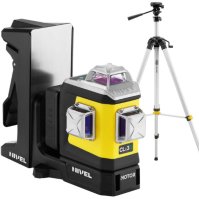 Laser krzyżowy z wiązką zieloną CLx3G MOTOR Nivel System + Statyw aluminiowy 1,8m SJJM1EX Nivel System