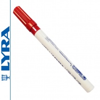 Marker permanentny INDUSTRY - czerwony LYRA 