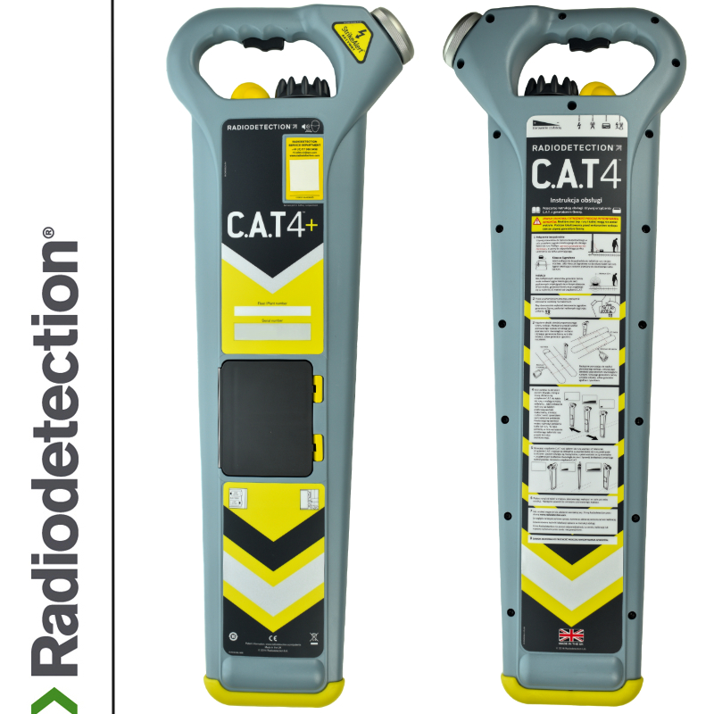 Radiodetection Wykrywacz instalacji podziemnych CAT4+ z strike alert